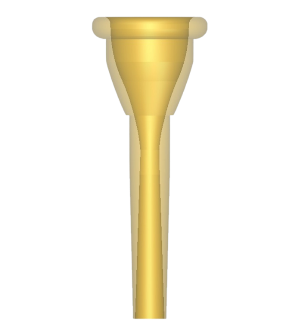 Padovani Music French Horn mouthpiece internal profile